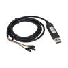 USB To TTL Serial Cable 6 Pins 4.9ft Length 50bps To 2Mbps Debug Console Cable for Computer