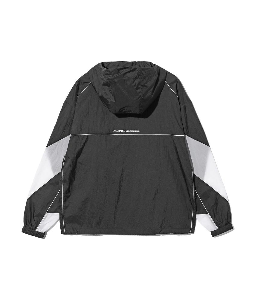 Ucla Unisex Lightweight Color Block Windbreaker Jacket [Black] (Uc4Uj21)