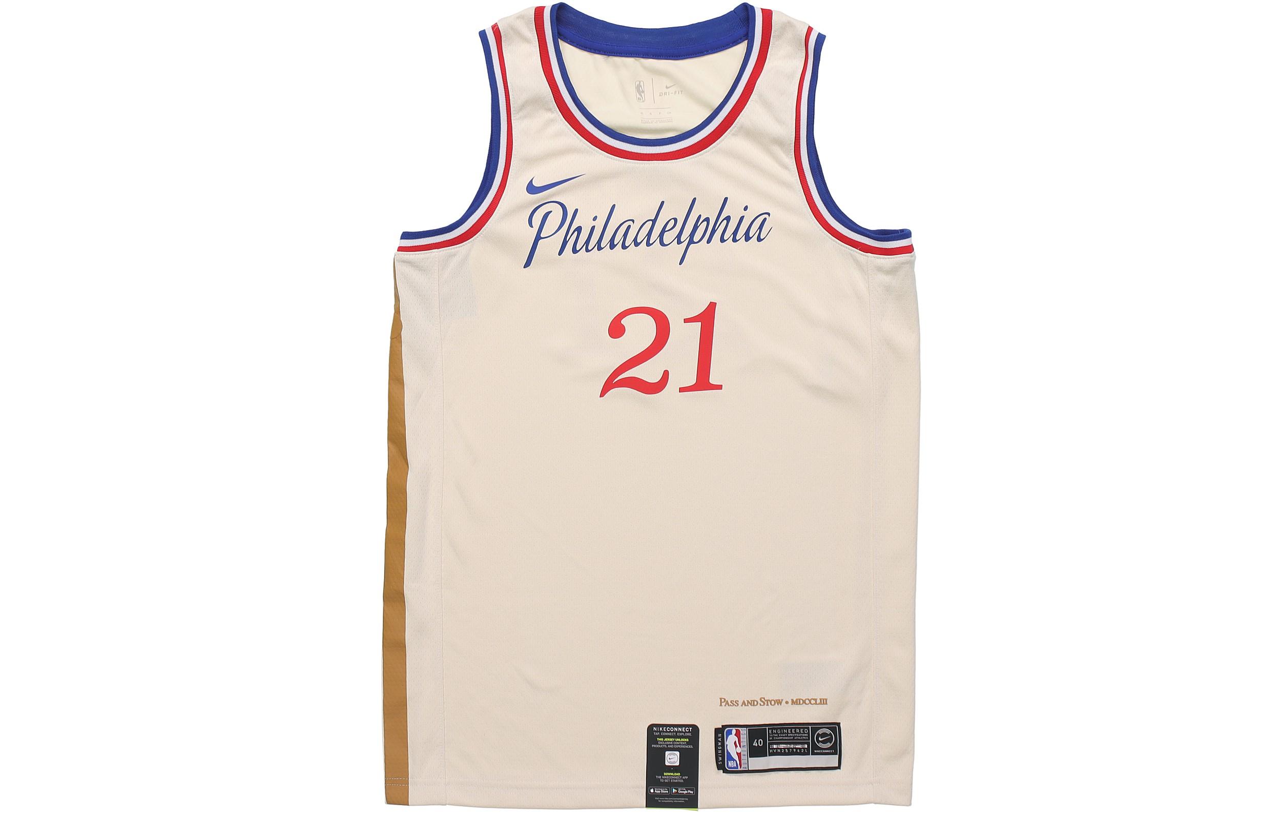 Nike Jersey Basketball Jersey Men s Beige AV4664-280 M