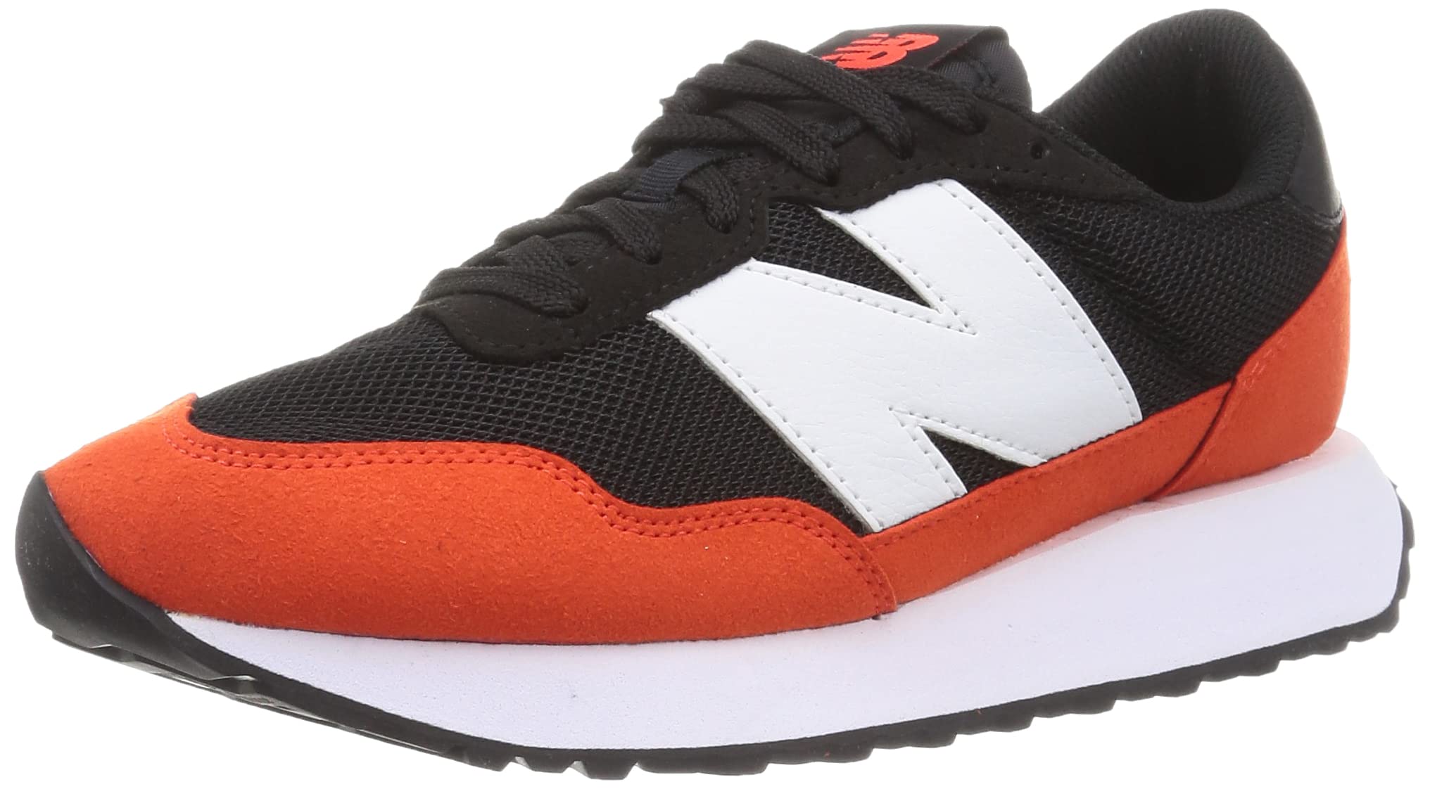 

New Balance MS237 Sneakers Size cm (Previous Model), Black/Red (PR1), 23.0 (D)