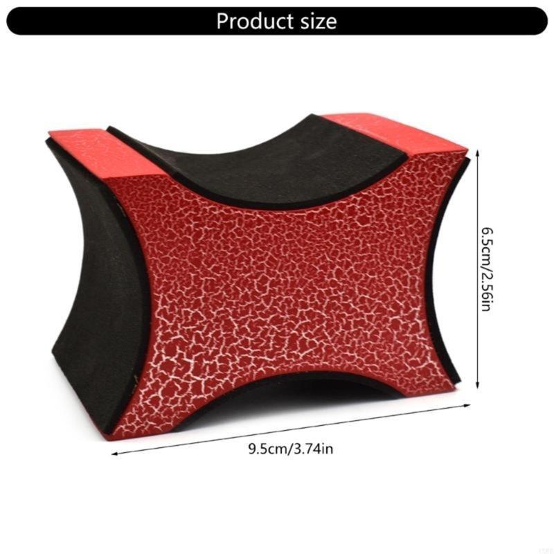 Multipurpose Instrument Rest Guitar Maintenance Stand Reinforced Cracked Bakelite Structure Wood Texture for Guitar