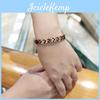 For Bracelets Magnetic Ikuinen Copper Women Men Vintage Pure Copper Magnet Health Bracelets Women Chain Brand Bracelets Femme