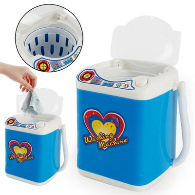 Mini Electric Washing Machine Toy Makeup Brushes Cleaning Dehydration Dryer