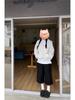 Women's American Retro Striped Oversized Hoodie - Spring/Autumn 2025 Zip-Up Cardigan