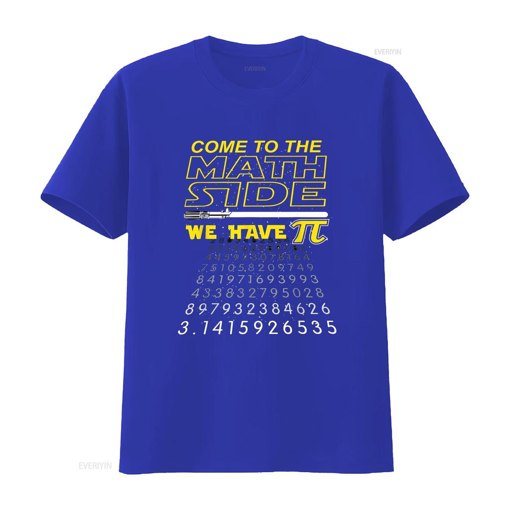 Come To The Math Side We Have Pi Geek Nerd T Shirt Vintage Washed Fashion Streetwear Comfortable Unisex Stretched