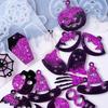DIY Halloween Earrings Pendants Epoxy Resin Molds Skull Pumpkin Ghost Earring for Silicone Mold Craft Jewelry Making Accessories
