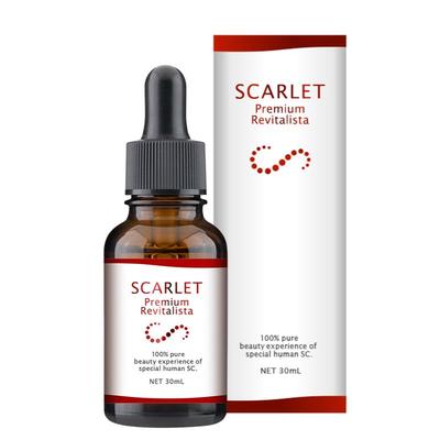 Scarlet Premium Revitalista 30ml Double Human Cord Blood Stem Cell Culture Solution Exosome Beauty Serum Purity Undiluted Solution 100%
