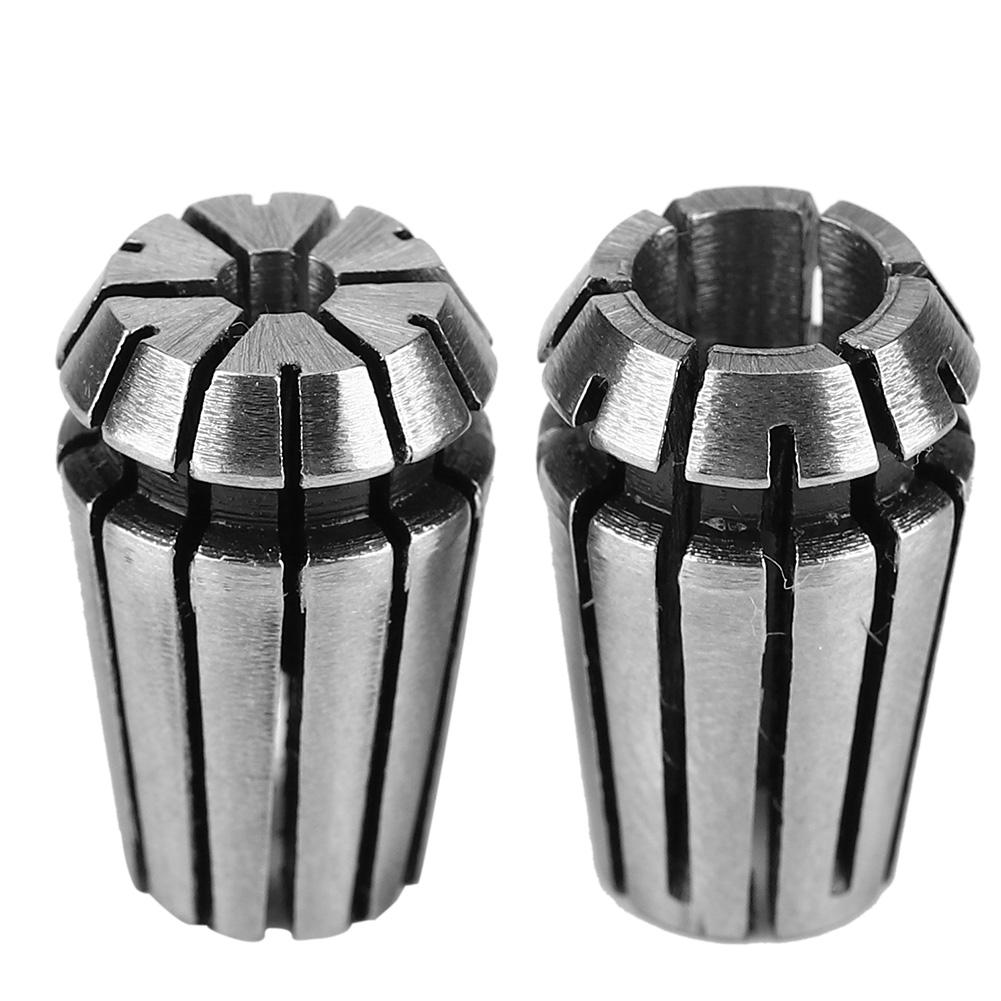 2Pcs High Accuracy Spring Steel CNC Collet Chuck Holder Accessories
