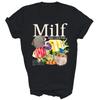 Milf Mann Ich Liebe Fisch Lustiges Angeln Fischer Unisex T-Shirt Geschenk