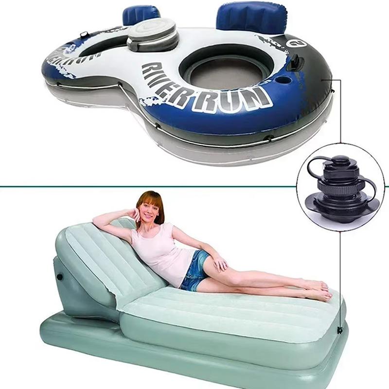 1Pc Octagonal Valve Inflatable Boat 2-In-1 Valve With Base Pvc For Intex Inflatable Boat Fishing Boat Airbed Screw Valve