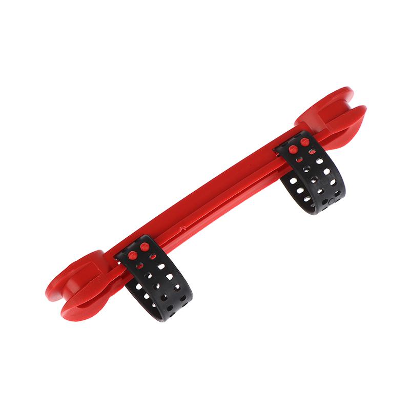 1/5Pcs Universal Adjustable Fishing Reel Holder, Portable Rod Line Winding Board With Leather Strap Fast Fishing Line Winding Ta