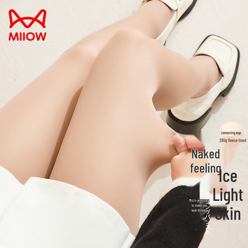 Женские теплые колготки Mao Ren Hydro-Luminous One Size