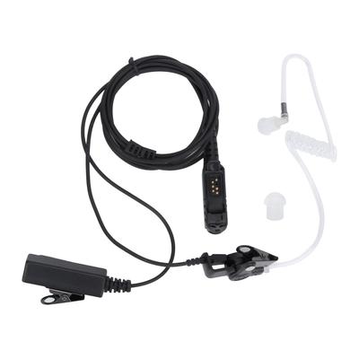 Walkie-Talkie-Ohrhörer mit Mikrofon PPT Akustikschlauch Ersatz für Motorola XPR3300 3500