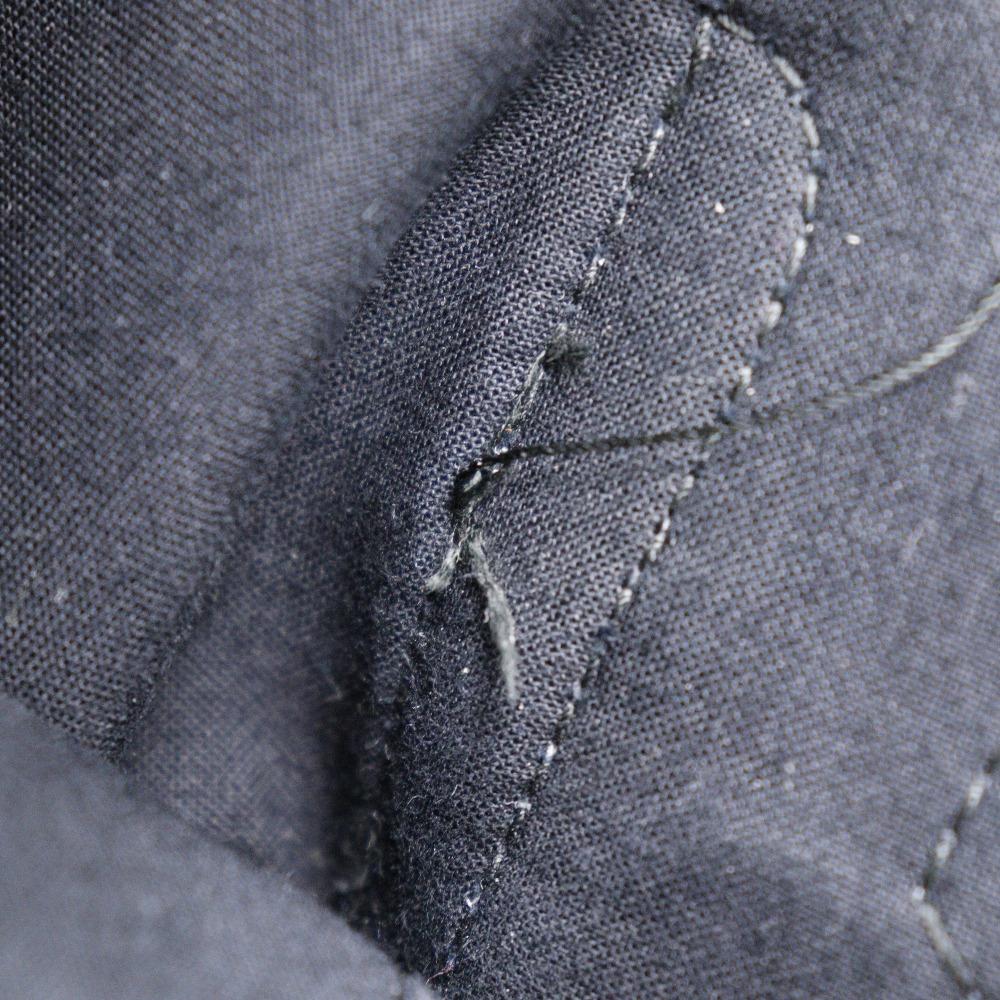 Balenciaga Cabas S Handbag Tote Bag White / Black Canvas Women Used