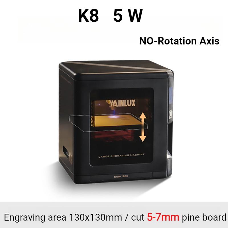 All-in-One Fully Automatic Laser Engraving Cutting Machine - Portable Desktop Household Marking Tool