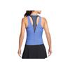 Nike Court Advantage Round Neck Ribbed Sleeveless Fitted Tank Top Women tops HJ8249-494
