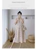 Pregnant Women's Polka Dot Summer Dress - Loose, Plus Size, Slimming Skirt for 2024