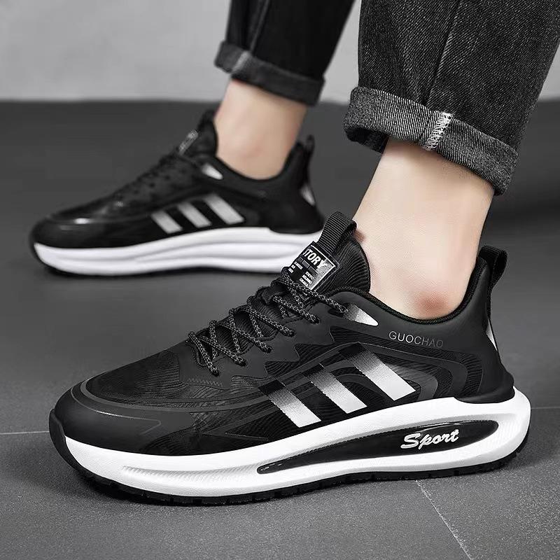 

Осенняя новая мужская обувь корейской версии, модная спортивная обувь, универсальная мужская повседневная обувь, кроссовки для активного отдыха, светящиеся