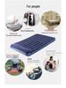 Extra-Large Double Inflatable Air Mattress - Portable Outdoor Folding Bed