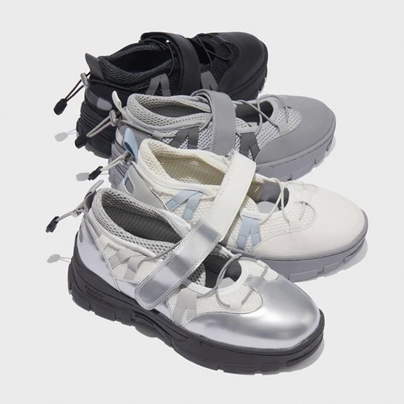 Cowhide Version~ Retro Niche Functional Style Mary Jane Shoes Women's Genuine Leather Inner Height Increase Platform Ballet Sneakers Women