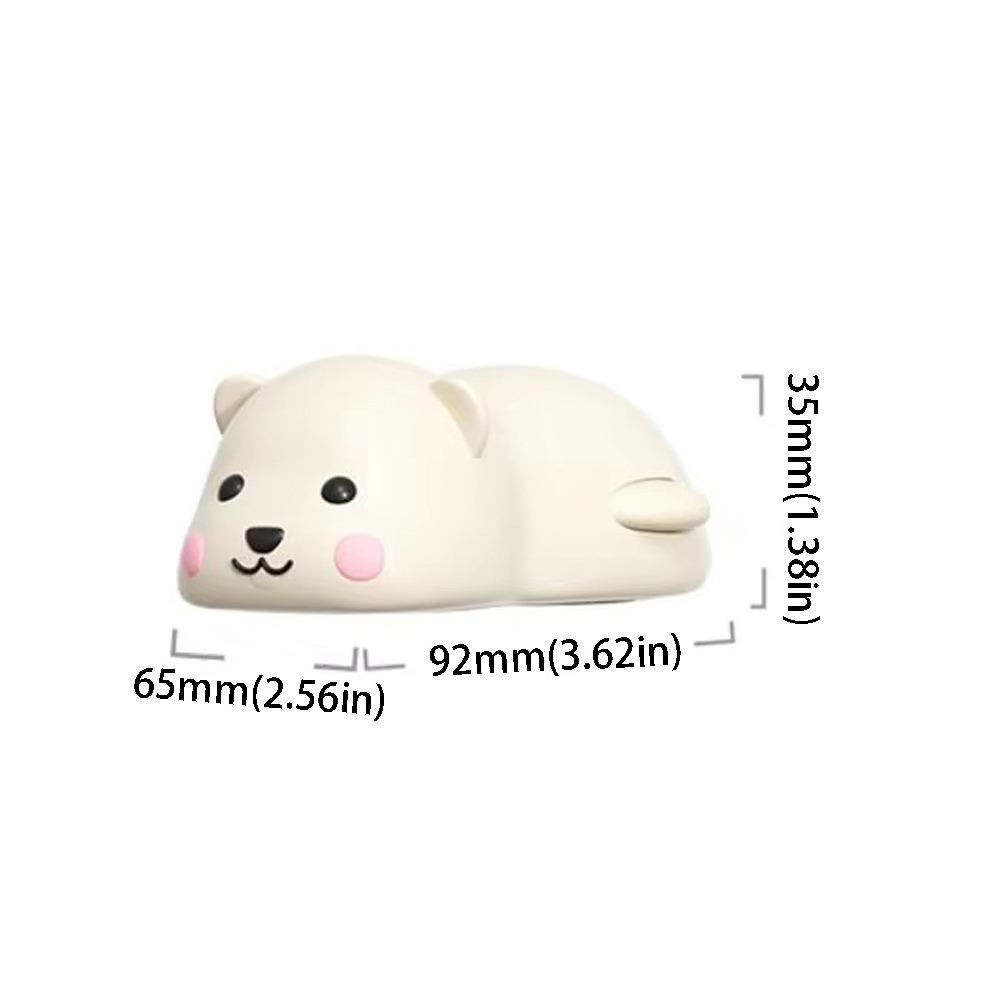 

Cartoon Animal Design Silicone Corner Protector Cartoon Dog Design Safety Bumper Table Edge Corner белый