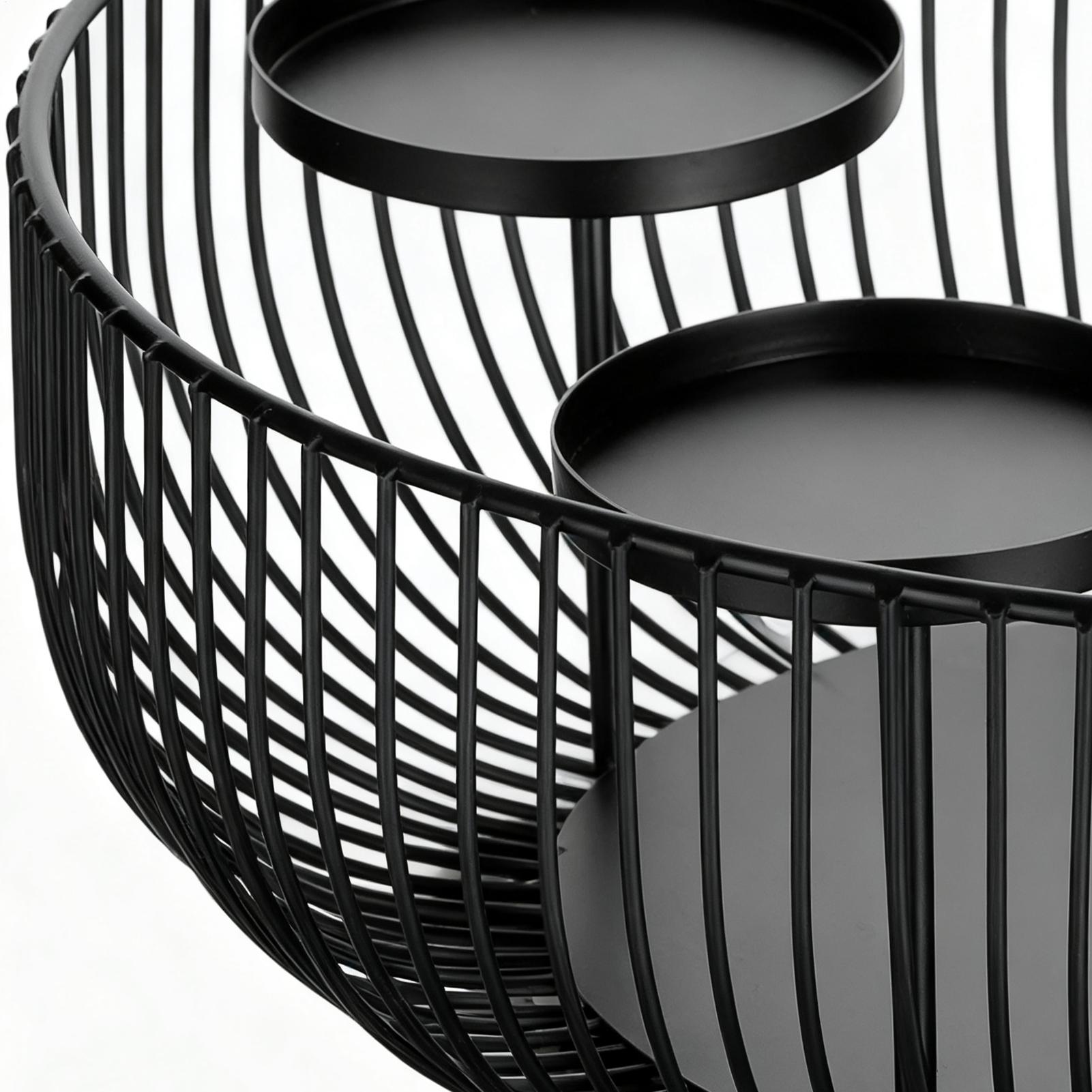 

4-grid Christmas Advent Wreath Candle Holder Metal Black Cylindrical Candle Holder Decorative Candlestick Centerpiece For Winter China Mainland