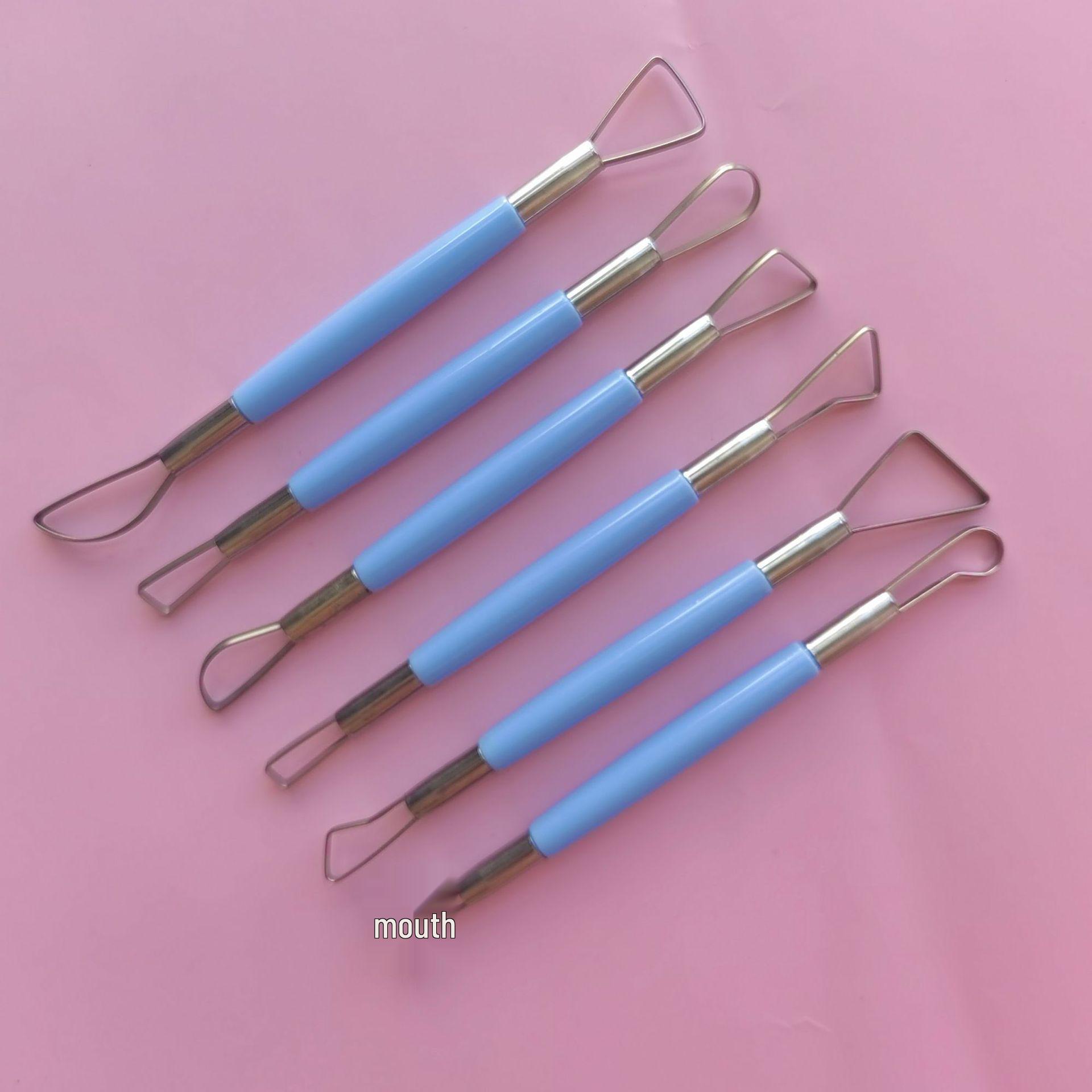Beginner Art Tools: 6-Piece Colored Clay Sculpting Set 6-Piece Set