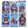 Pachetul de Tarot The Zerner-Farber cu Dublă Gravură, 78 de Cărți de Tarot cu Artă Colaj, Instrument Spiritual de Divinație în Cutie Rigidă 10.5*6cm