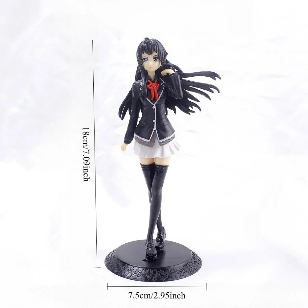 My Youthful Love Story: Anime Female High School Uniform Mobile Doll, Suitable for Home Decoration and Desktop Decoration