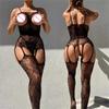 Beautiful Lingerie Female Fishnet Sex Bodysuit Adult Crotchless Transparent Sexy Body Stockings  Bold Suit Ethical Underwear