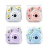 for Mini 11 Crystal Transparent Protective for Case Cover Bag Instant Camera Bag for Shell with Strap Replacement