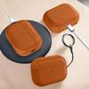 Für Airpods 4 Hülle Leder Business Kopfhörer Hülle Headset Schale Kopfhörerabdeckung Für Apple AirPods 3 Pro 1. 2. Gen USB C Funda