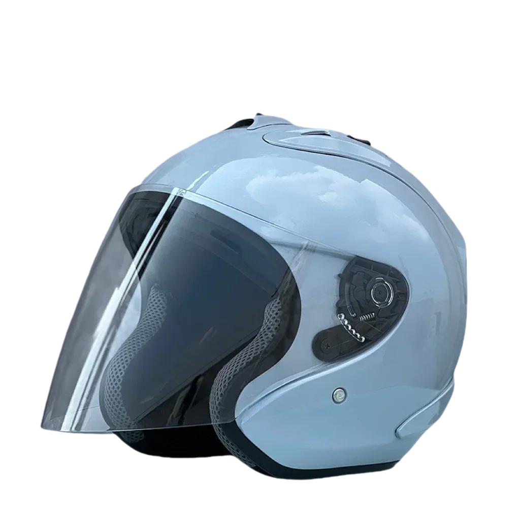 SZ Ram 3/4 Open Face Helmet Approved Racing Safety Hat Summer Season Safety Single Len Motorcycle Helmet Women Men ECE Capacete