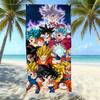 Animation Beach Towels Thickened Microfiber Quick-Drying Bath Towels Outdoor Travel Towels Can Be