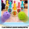 Children Bowling Toy Set for Indoor Family Fun and Coordination Skill with Bright Color Indoor Entertainment Activity