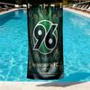 Hannover 96 Football Print Beach Towel Design, Soft, Lightweight. for Home Bathroom, Spa, Pool, Yoga, Surfing, Camping, Gift for Family, Friend