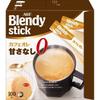 AGF Blendy Stick Cafe Au Lait No Sweetness 100 Sticks CoffeeUnsweetened