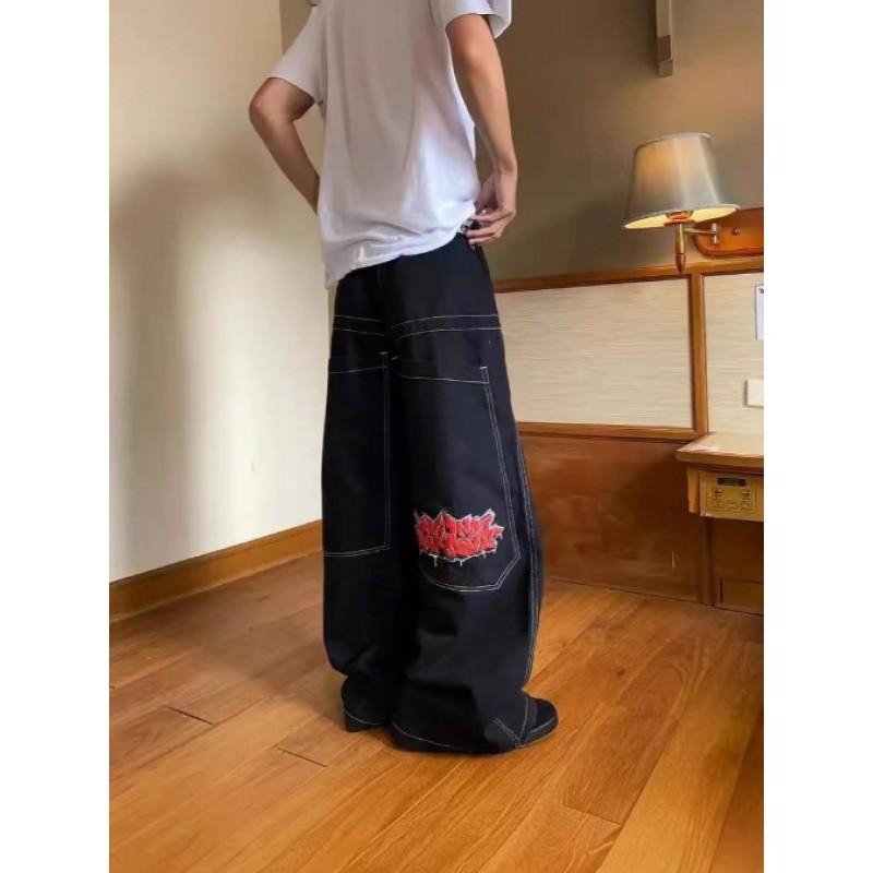 Mens Loose Fit Hip Hop Denim