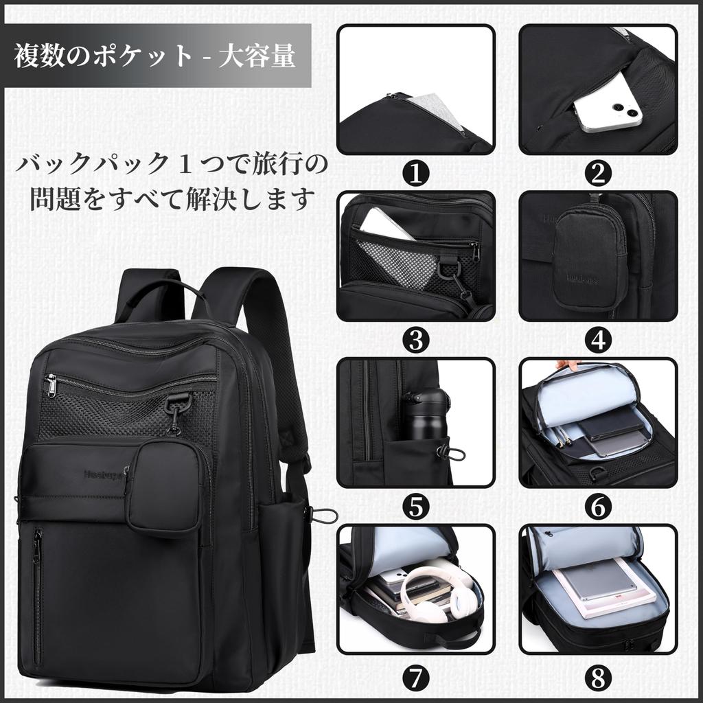 RAKEE Lightweight Business Large Perfect for Business and Stylish Backpack, Capacity, Multifunctional, Popular, Trips, Travel, Commuting, School,