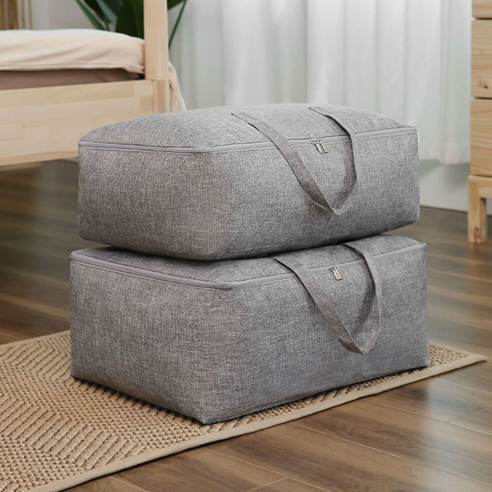 

Large Capacity Quilt Storage Bag Dust-proof Clothing Luggage Bag Wardrobe M