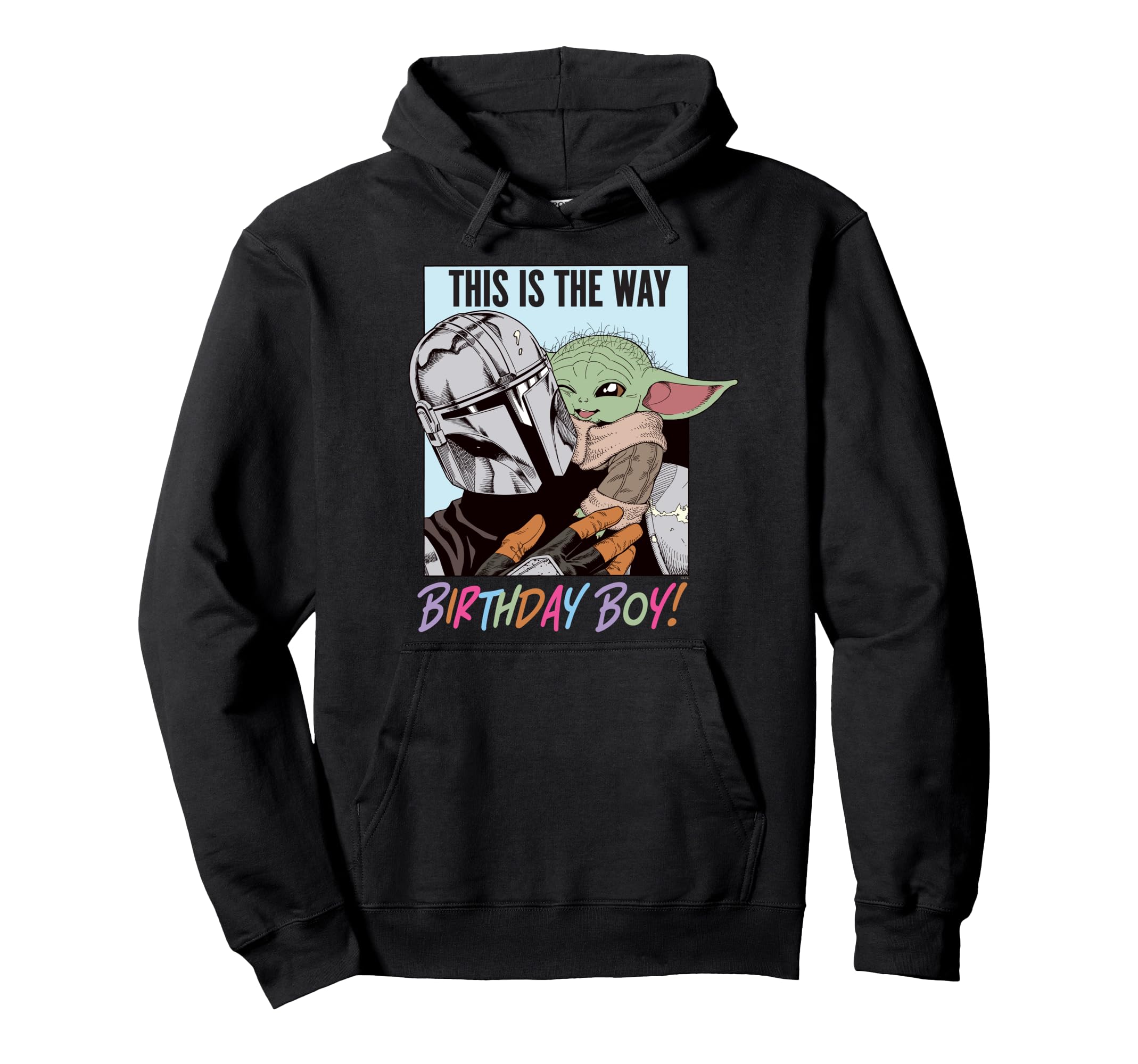 Star Wars Grogu The Mandalorian This is the Way Birthday Boy Hoodie