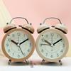 Silent Small Alarm Clock Wake-up Artifact Bedside Desktop Student Men and Women Special Ring Bell Ring Loud Creative Clock