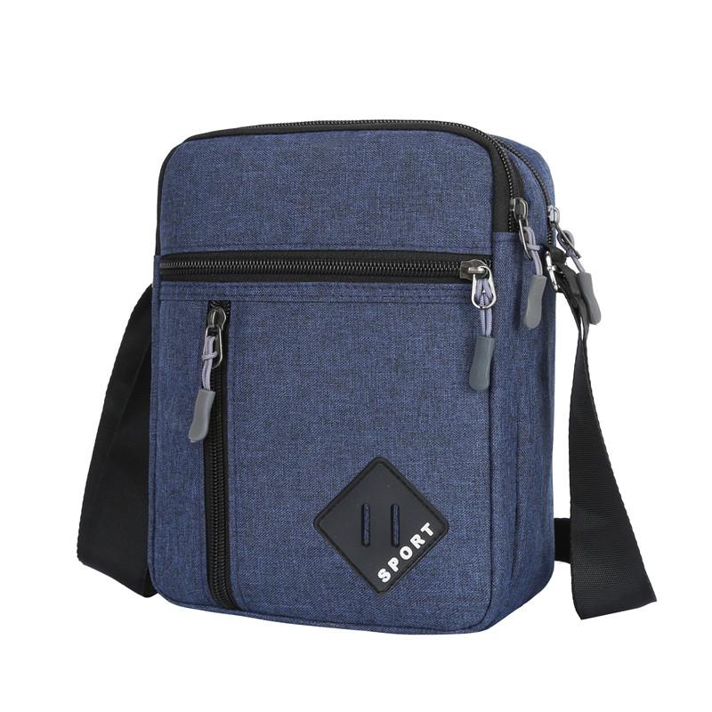 Daily Commuting Shoulder Bag, Casual Men's Bag, Multi-layer Fashionable Crossbody Bag, Outdoor Travel Bag