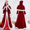 Retro Court Santa Claus Couple Costume - Women's Christmas Cosplay & Masquerade Dress