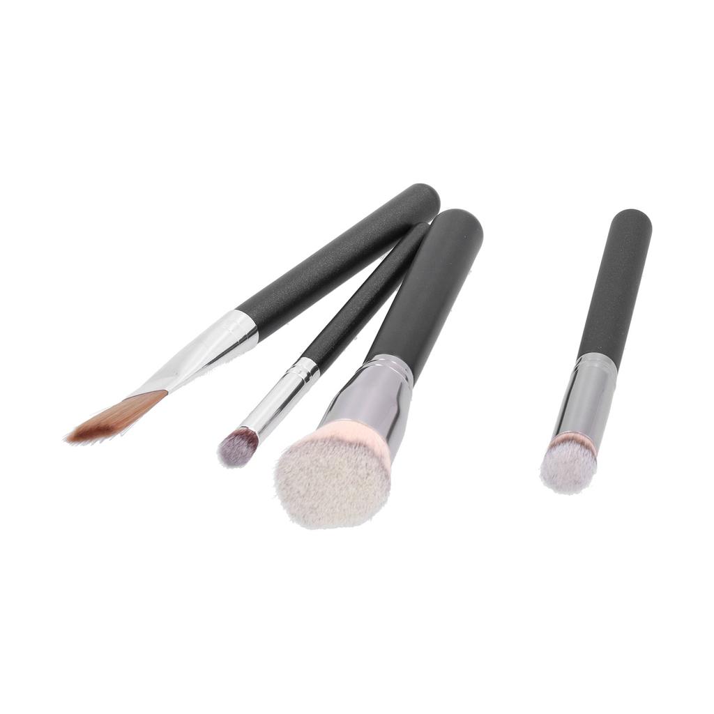 4PCS Makeup Brushes Set Soft Bristles Cosmetic Brushes for Foundation Concealer Blush Powder