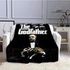 The Godfather Retro Printed Blanket Picnic Blanket Warm Flannel Blankets Home Bed Linings Blankets for Beds Birthday Gift