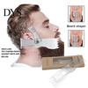 Facial Hair Grooming Tool Beard Styling Comb Portable Line Up Edging Shaping 360-Degree Rotation Perfect Men for All Face Shapes Home School