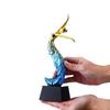 Peacock Dance Crystal Resin Trophy - Custom Latin Ballet Children's Competition Souvenir