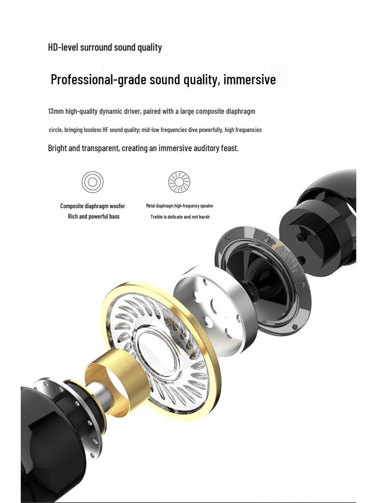 F8 Sports Ear-hook Wireless Bluetooth Headphones: Waterproof, Long Standby, Heavy Bass, Bluetooth 5.2