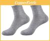 Superior Quality Men's Cotton Socks Moisture-wicking Anti-odor Crew Length